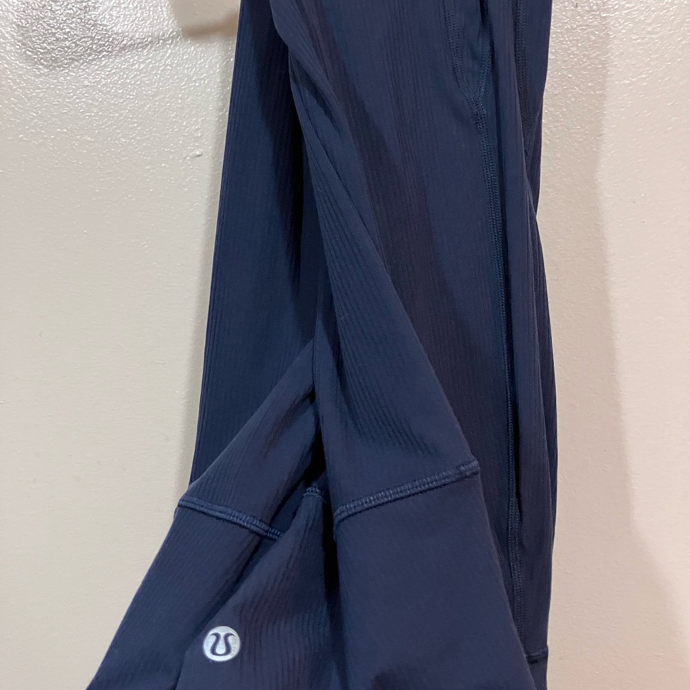 lululemon athletica women’s ribbed Deep Blue Joggers